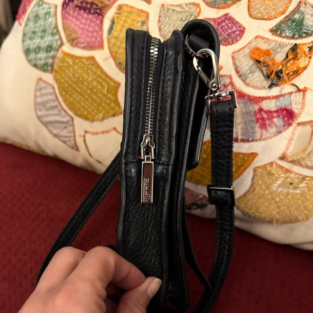 Hammitt 310 Wallet with Fringe in Black - Picture 4 of 7